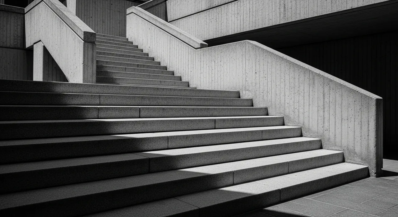 Brutalist Stairs