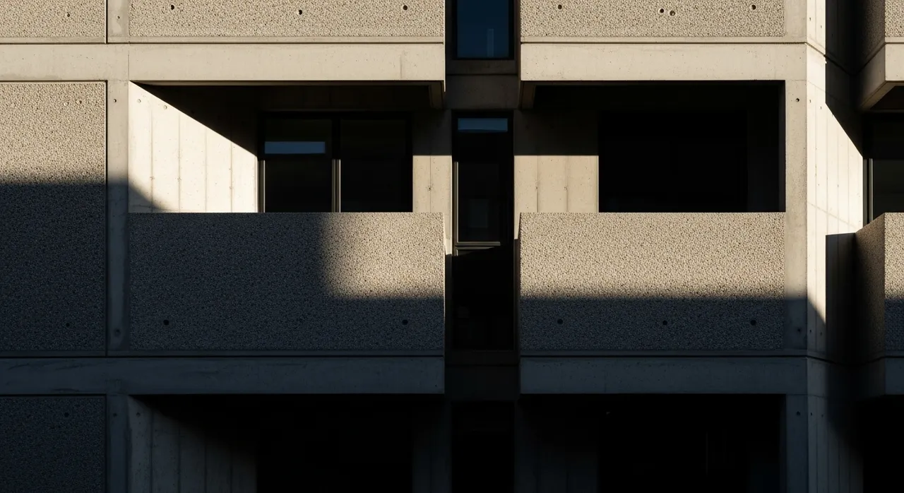 Brutalist Facade