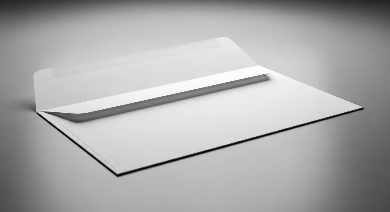 Empty envelope
